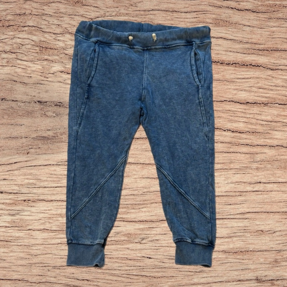 Comfy Kids Blue Jogger Pants w/ String Tie Size 6 116 cm from Zara Boys